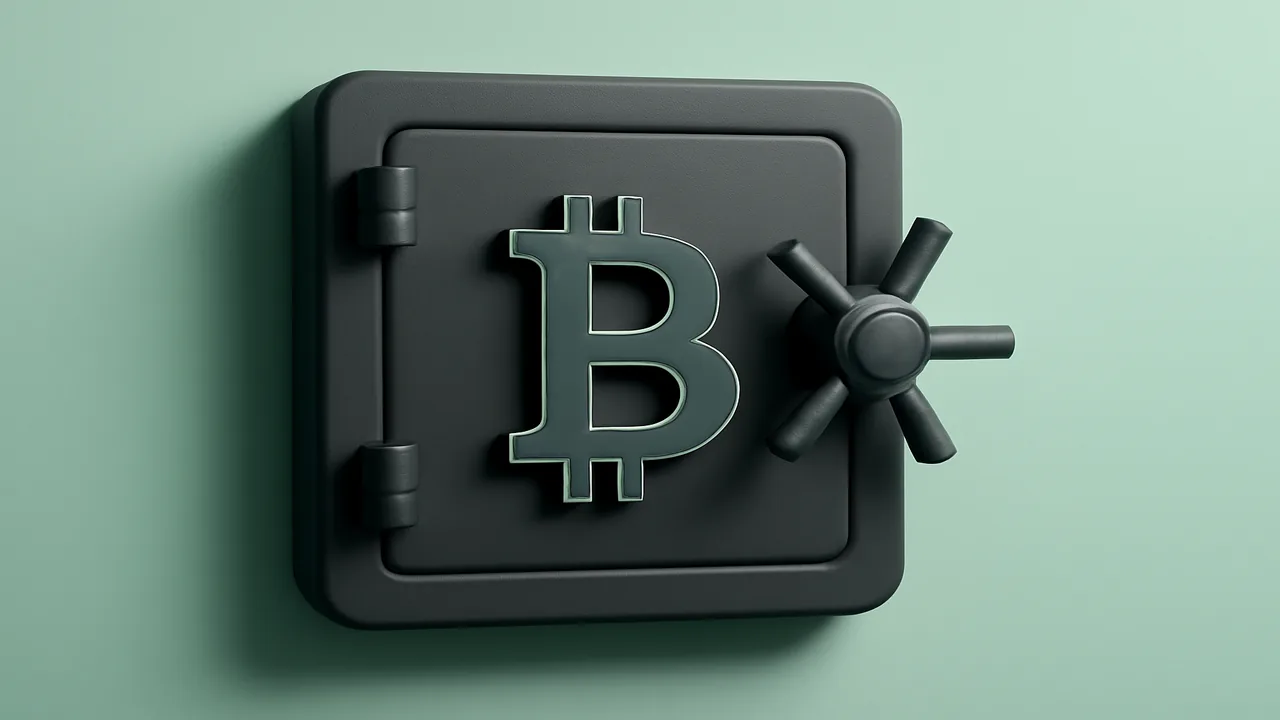 Illustration av kryptoplånbok
